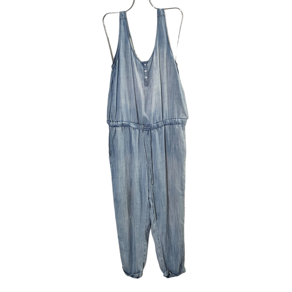 Cloth & Stone Blue Jumpsuit